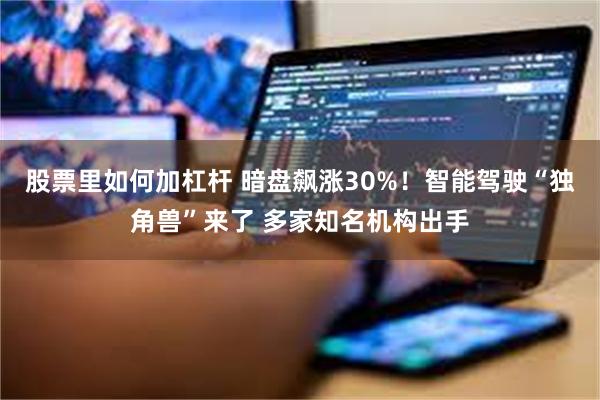 股票里如何加杠杆 暗盘飙涨30%！智能驾驶“独角兽”来了 多家知名机构出手